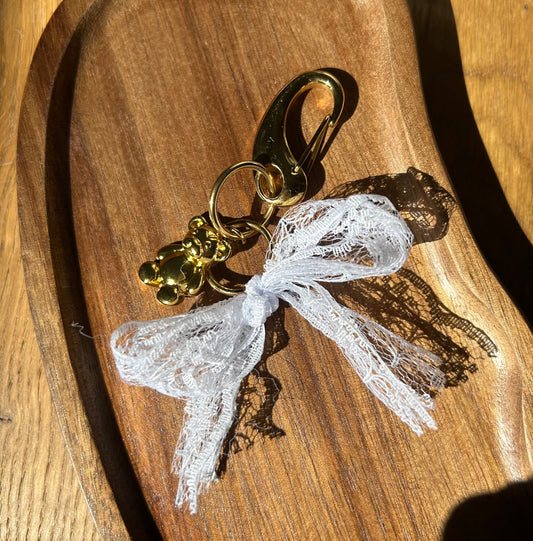 Grigri nounours noeud