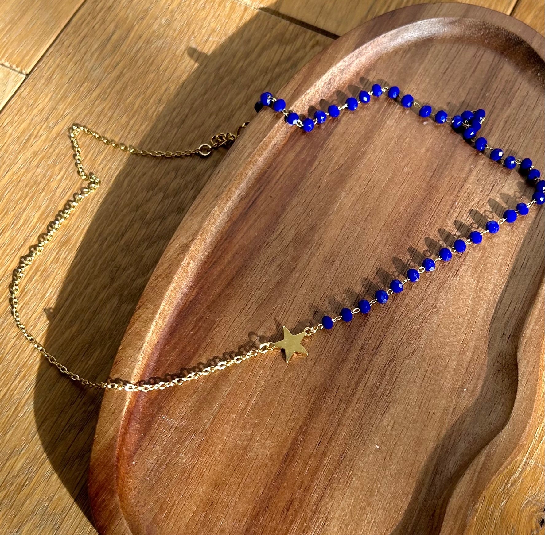 Collier double chaînes