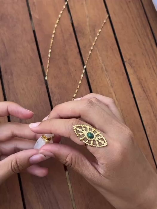 Collier fiole